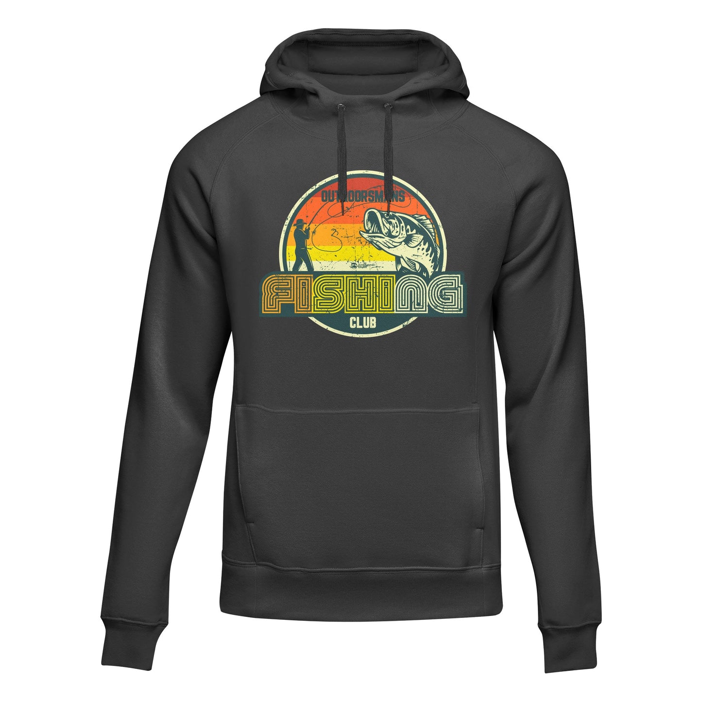 Outdoorzees Outdoorsman Fishing Club 80 Unisex Hoodie