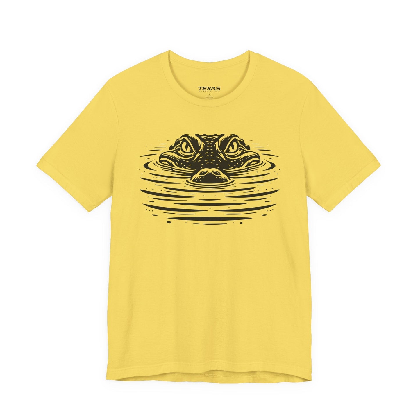 Texas Rigged Tees Alligator Eyes — Unisex Cotton Tee