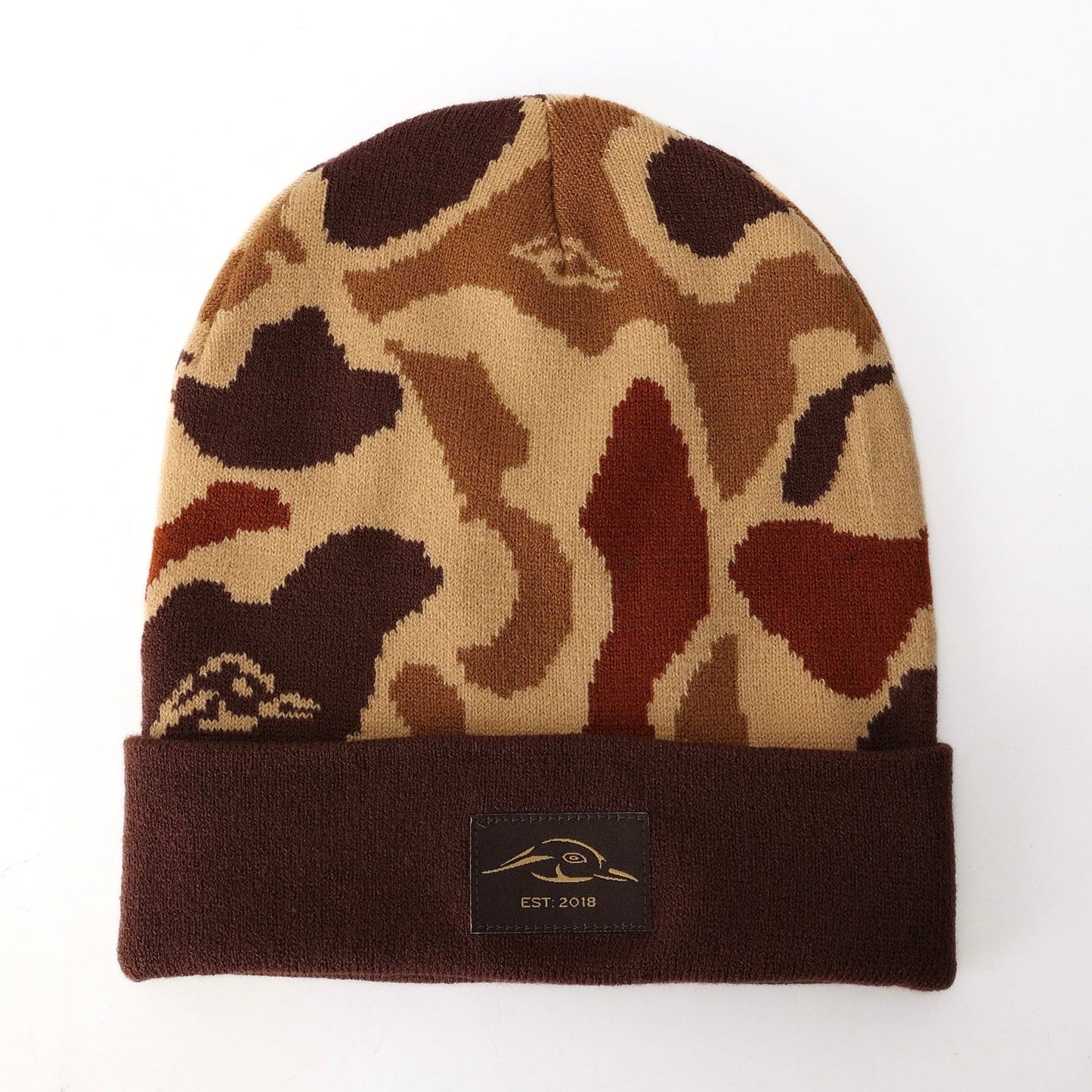 AF Waterfowl Brown OSC Beanie