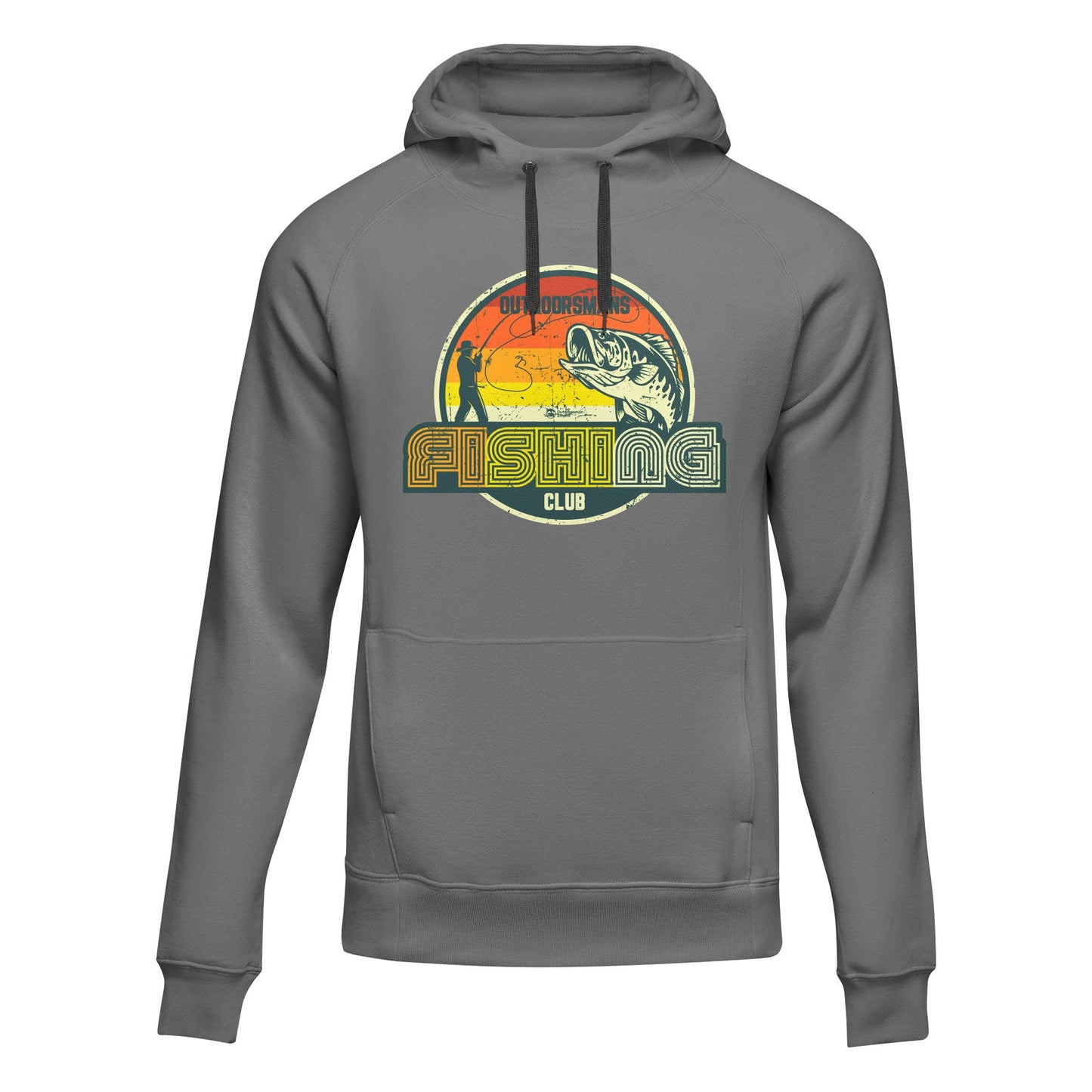 Outdoorzees Outdoorsman Fishing Club 80 Unisex Hoodie