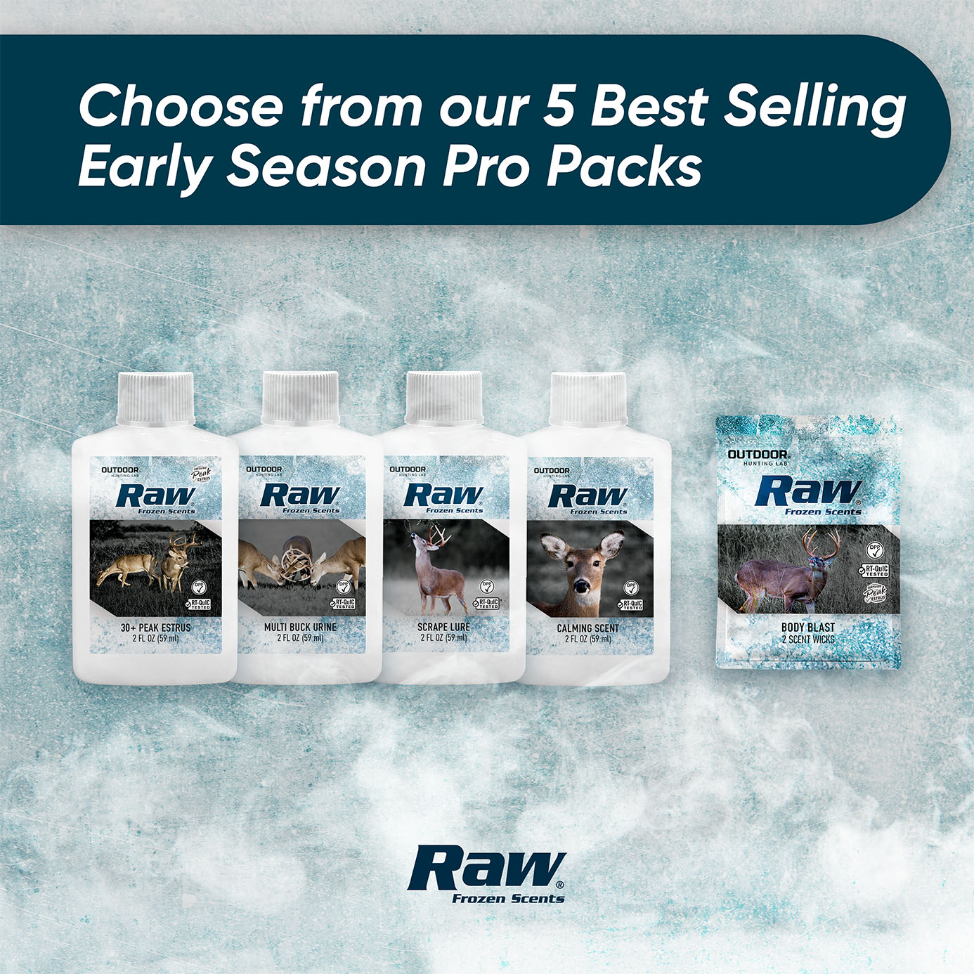 Outdoor Hunting Lab Early Season Pro Packs