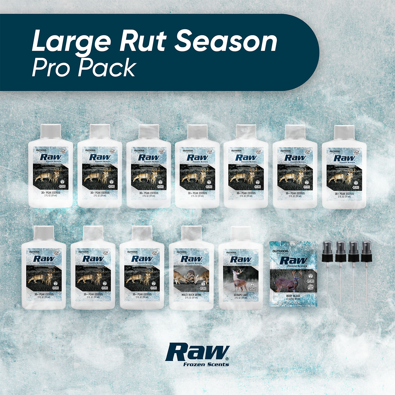 Outdoor Hunting Lab Rut Season Pro Packs