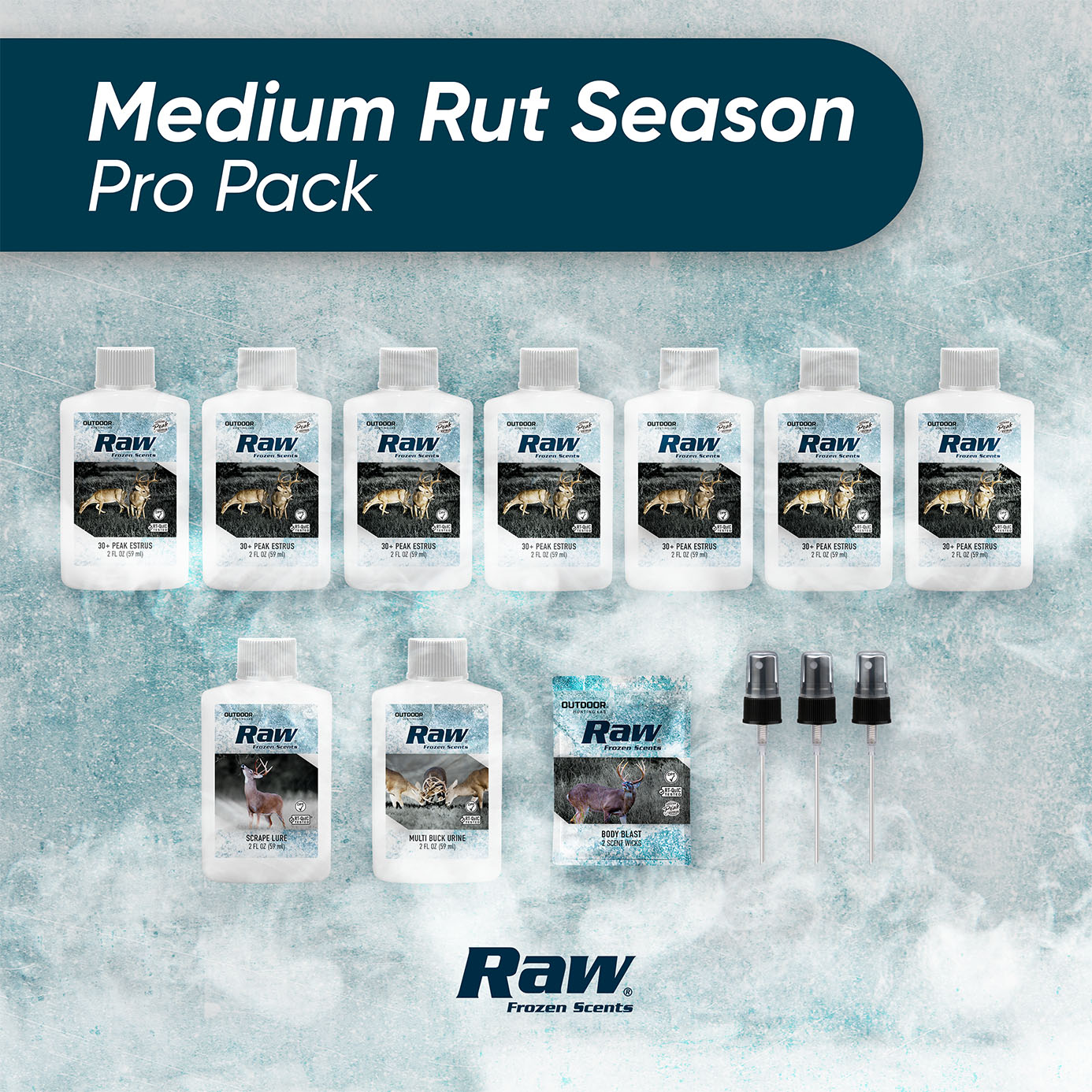 Outdoor Hunting Lab Rut Season Pro Packs