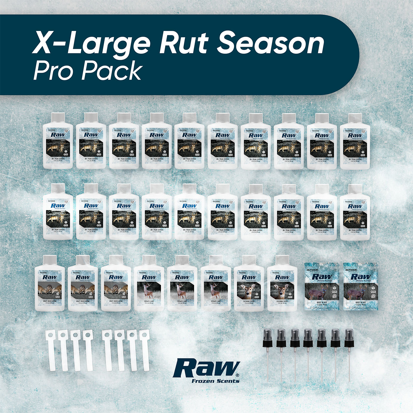 Outdoor Hunting Lab Rut Season Pro Packs