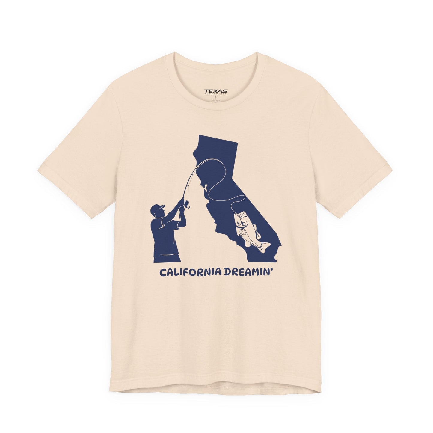 Texas Rigged Tees California Dreamin’ — Unisex Cotton Tee
