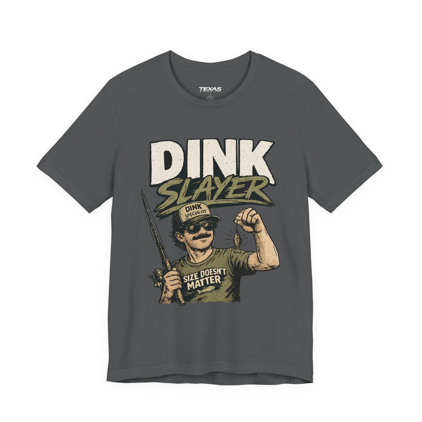 Texas Rigged Tees Dink Slayer — Unisex Cotton Tee