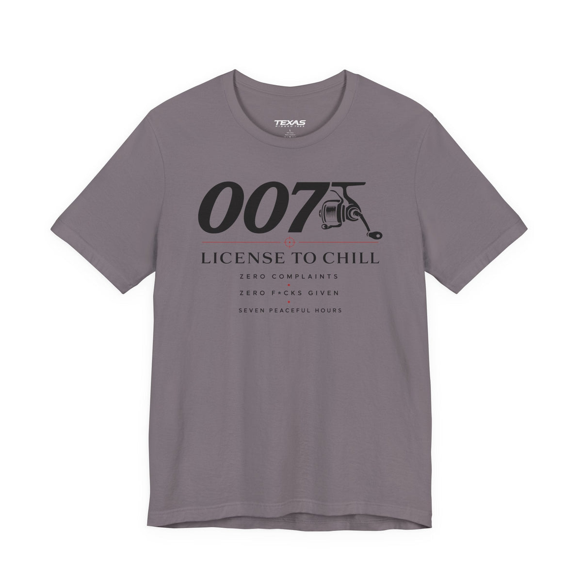 Texas Rigged Tees License to Chill — Unisex Cotton Tee