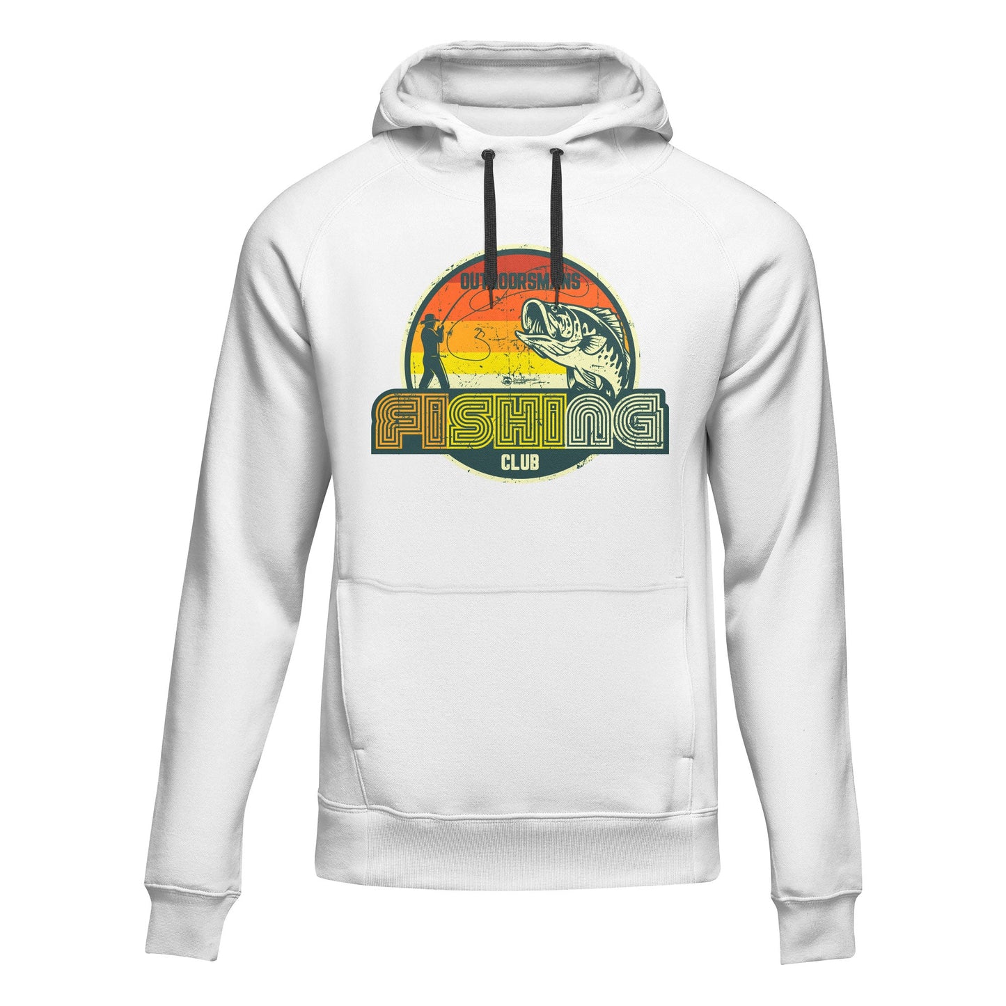 Outdoorzees Outdoorsman Fishing Club 80 Unisex Hoodie