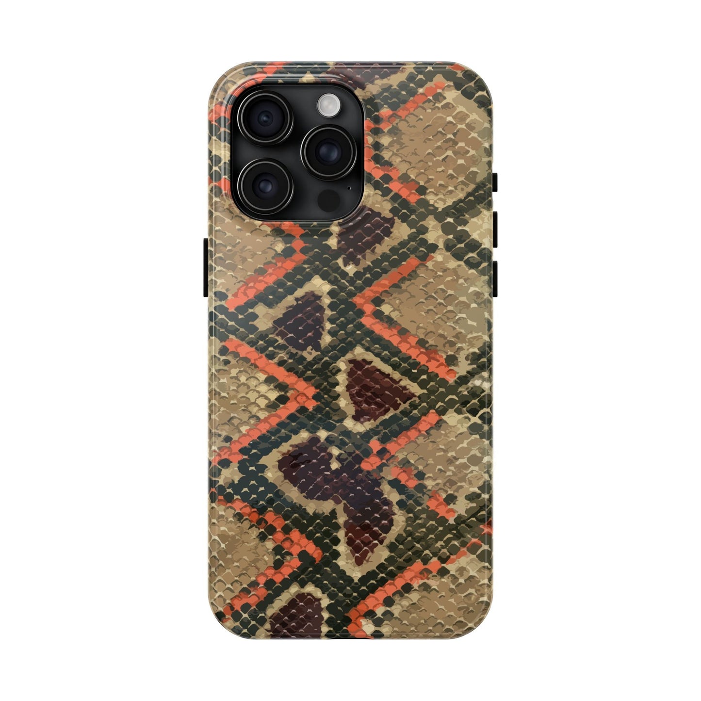Texas Rigged Tees Burmese Python — Tough Phone Case