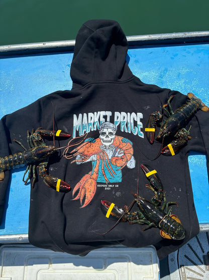 Keepers Only Co. Market Price Black Heavyweight Hoodie