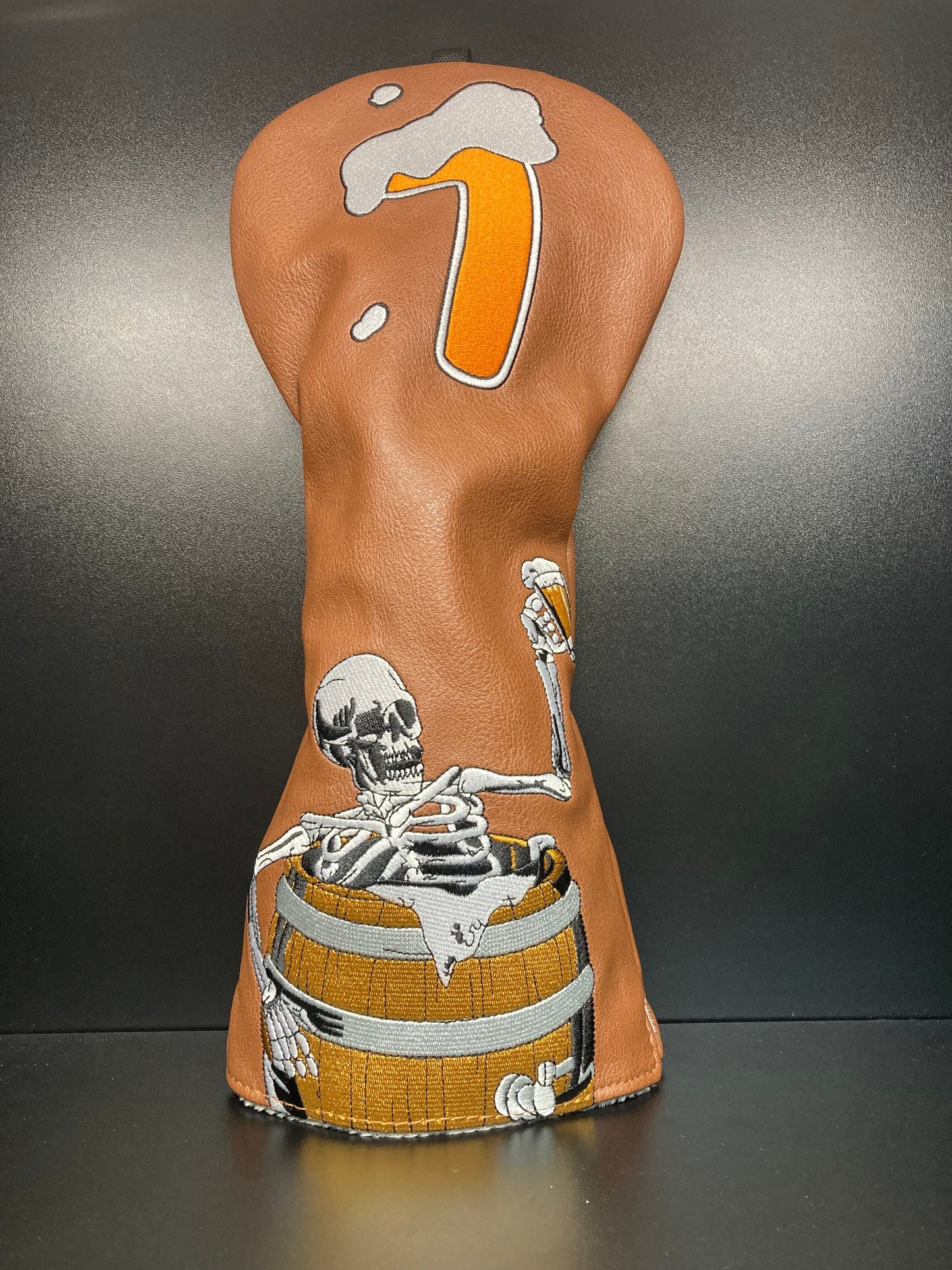 ParWestGolf Barrel Drinking Skeleton Magnetic Headcover