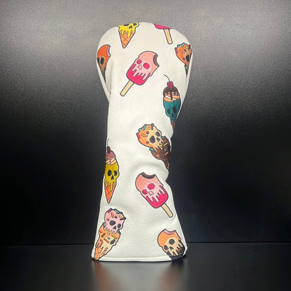 ParWestGolf Ice Cream Skulls Headcover