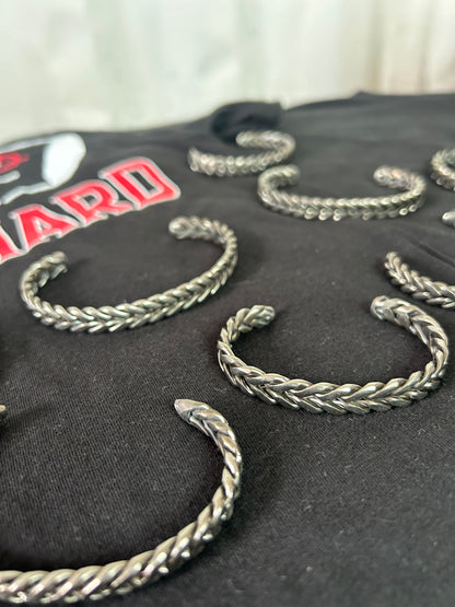 Hustlin Hippie HANDMADE 316 Stainless Steel Bracelet by T.Hawley