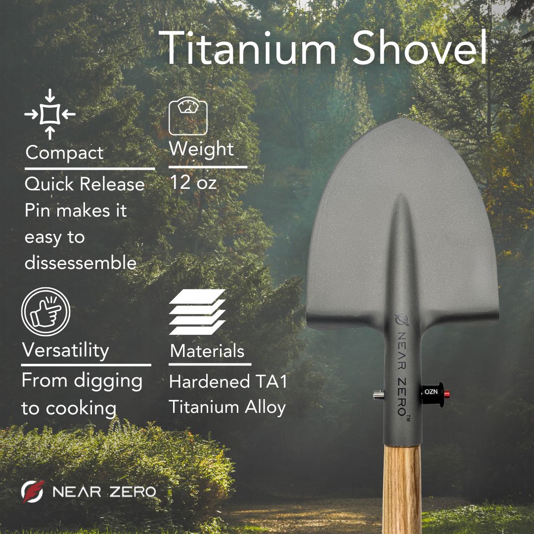 Near Zero Titanium Shovel