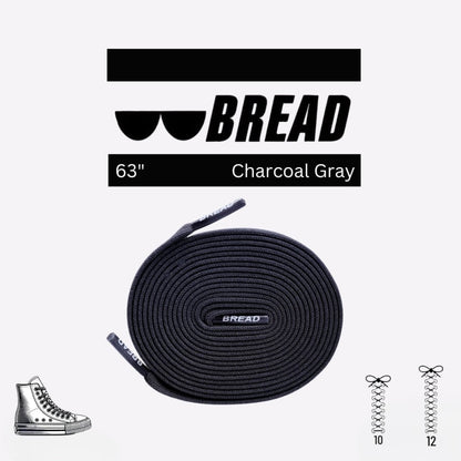Lace Bread Charcoal Grey