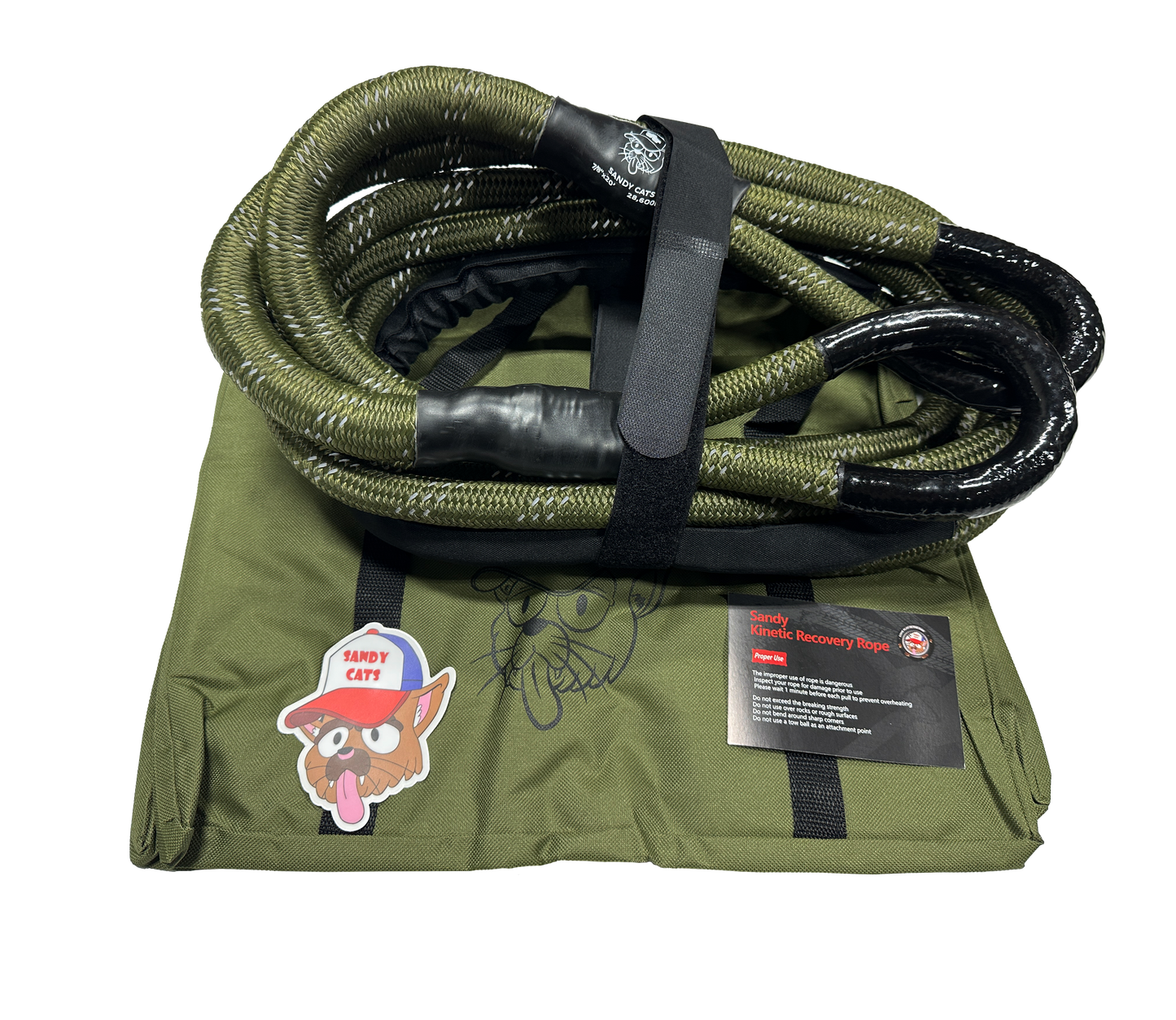 Sandy Cats Kinetic-X Recovery Rope