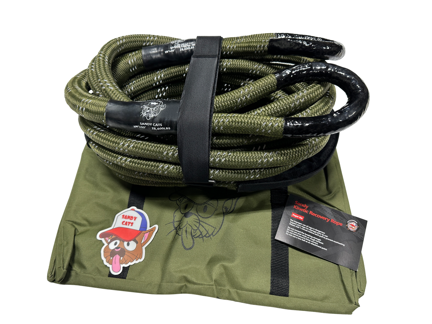 Sandy Cats Kinetic-X Recovery Rope