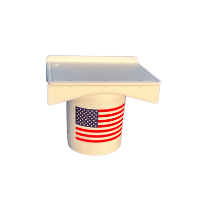 Trapski Made in the USA | Premium Single Bucket Raised 18" Fillet Table and Cutting Board