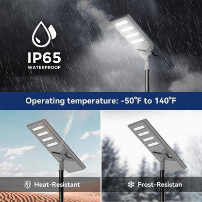 Langy Solar Lights 100 W 200W Commercial solar street light-Stay on