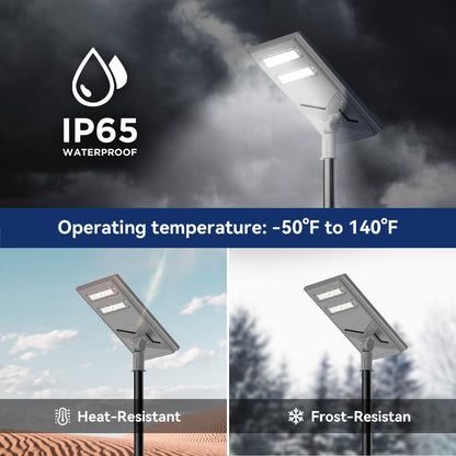Langy Solar Lights 100 W 200W Commercial solar street light-Stay on