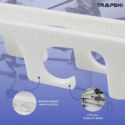 TRAPSKI Fishing Rod/Pole Holder Rack Organizers