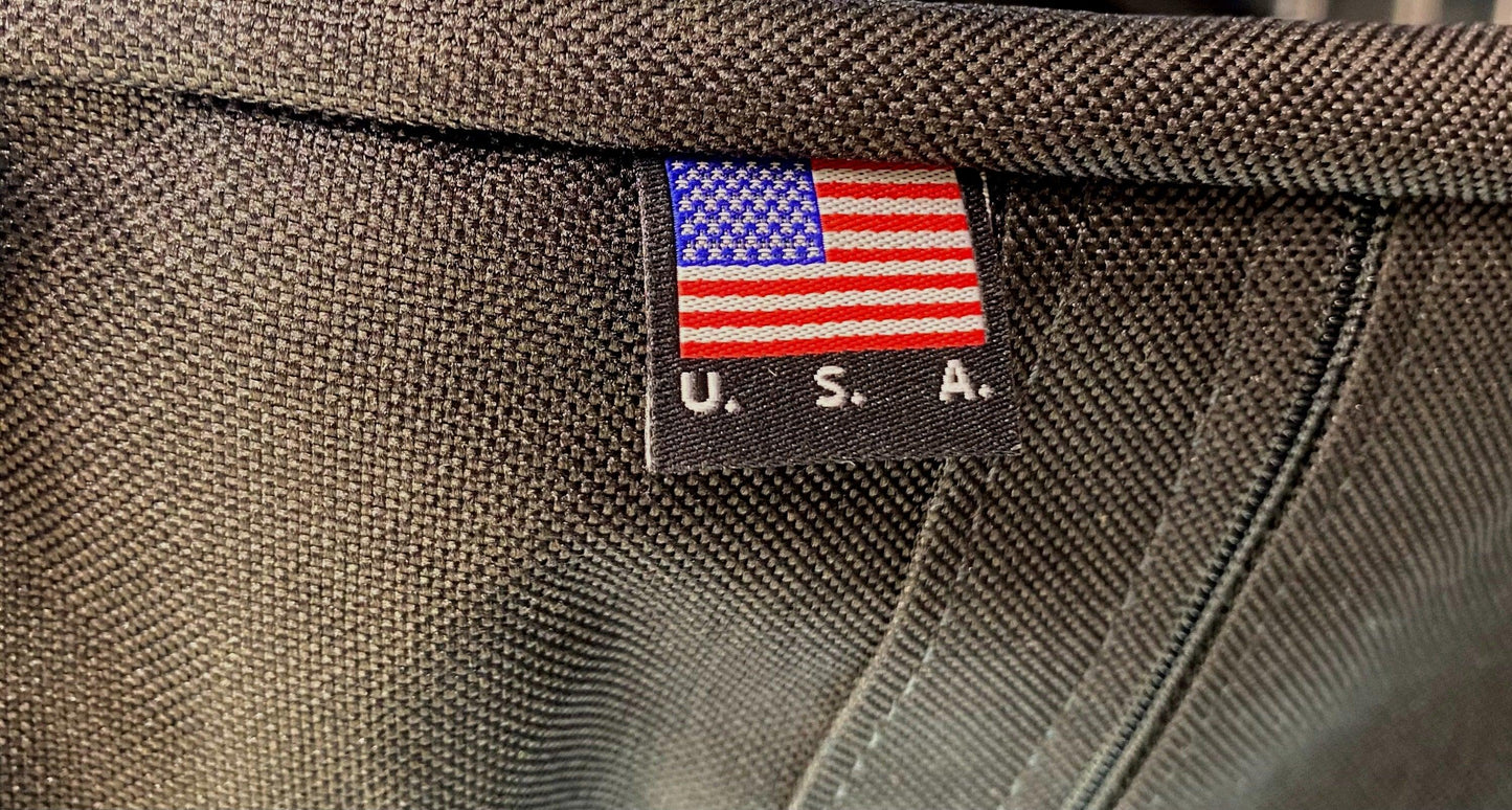 AO Coolers Canvas Series Motorcycle Saddle Bag Made in USA Cooler (18 Pack)