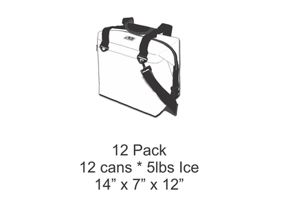 AO Coolers - 12 Pack Cooler Bag