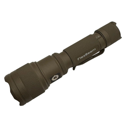 Powertac FlexBeam- 1200 Lumen Adjustable Beam Rechargeable Flashlight