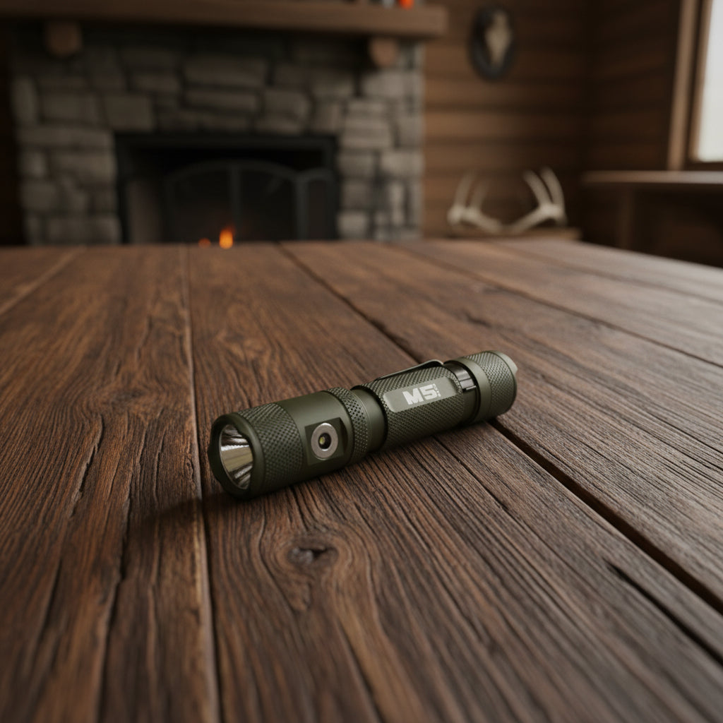 Powertac - M5 Gen3 - 2,030 Lumen EDC High Power Flashlight