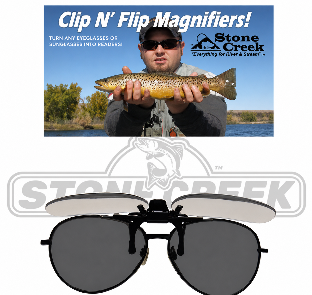 Stone Creek™ - Flip Up Magnifiers