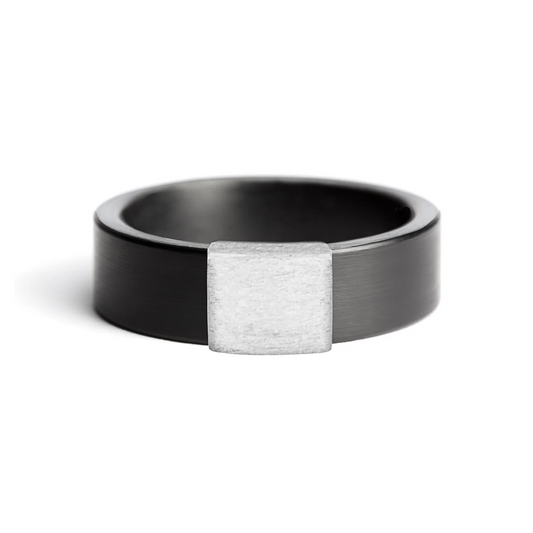 Everyday Outdoors Gunmetal 7mm Silver Platinum Barrel Band