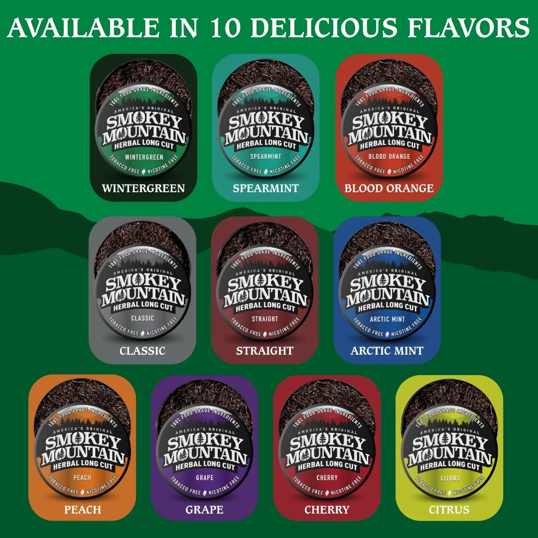 Smokey Mountain Wintergreen Long Cut
