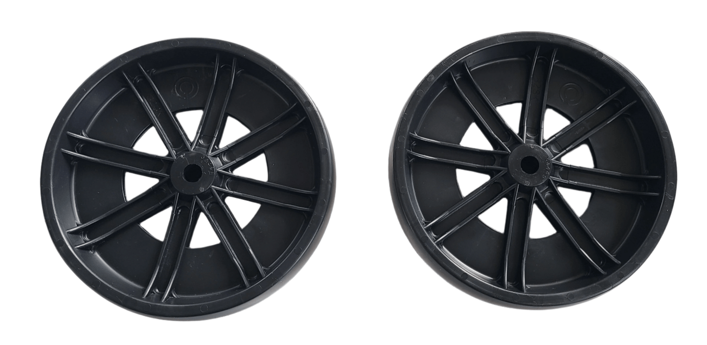 Hunsaker Vortex Smokers 8" Wheels (set of 2) For Drum Smoker (Replacement Wheels For Hunsaker Smokers)