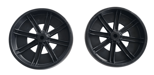 Hunsaker Vortex Smokers 8" Wheels (set of 2) For Drum Smoker (Replacement Wheels For Hunsaker Smokers)