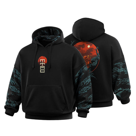 M-Tac Oversized Hoodie Two Samurai Cotton Hard