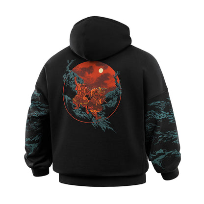 M-Tac Oversized Hoodie Two Samurai Cotton Hard