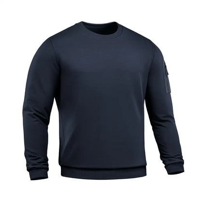 M-Tac Crewneck Sweatshirt Nylon Pocket Cotton Hard