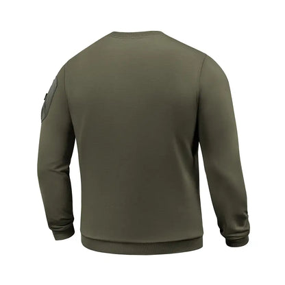 M-Tac Crewneck Sweatshirt Nylon Pocket Cotton Hard