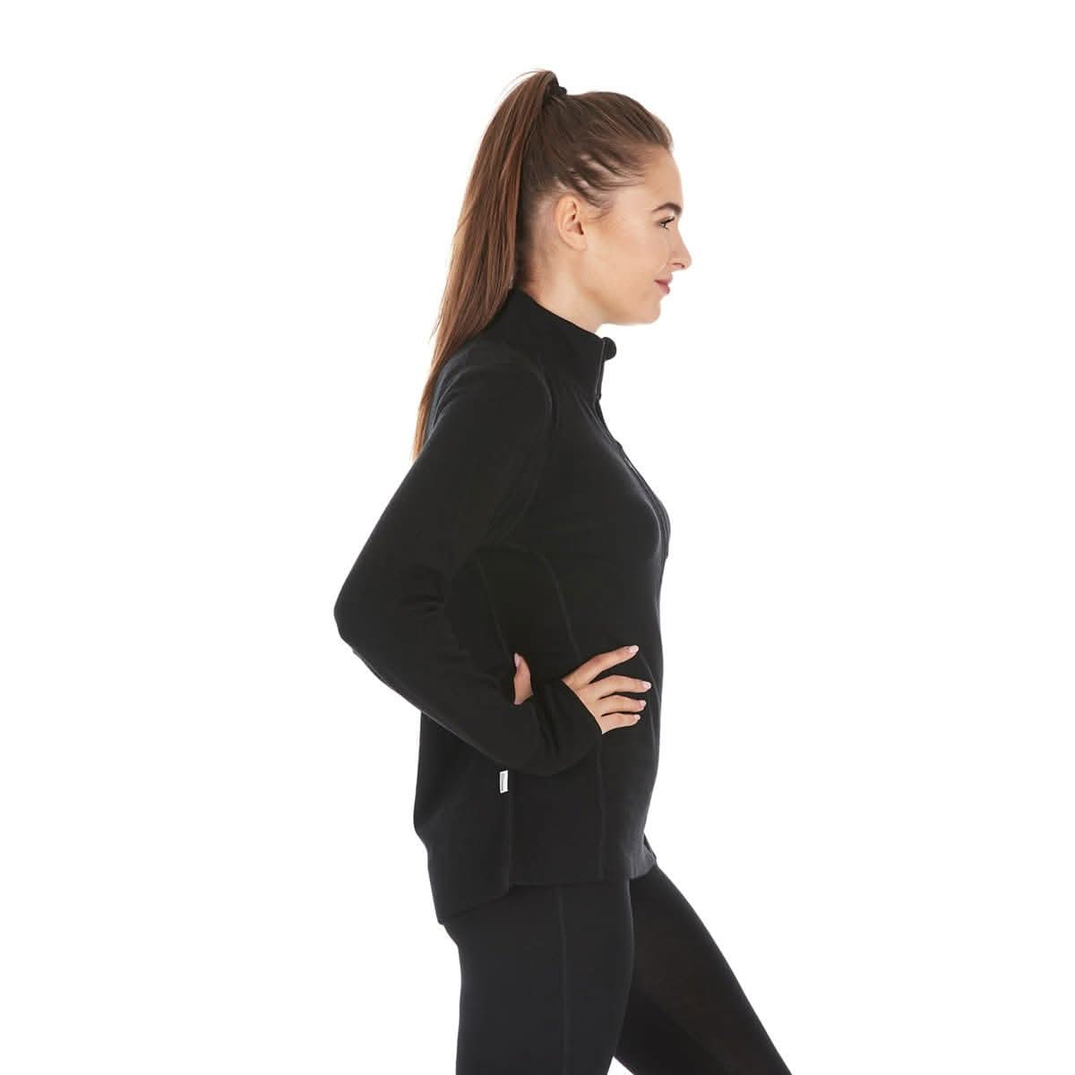 Minus33 Expedition - Women's Wool 1/4 Zip Wilderness