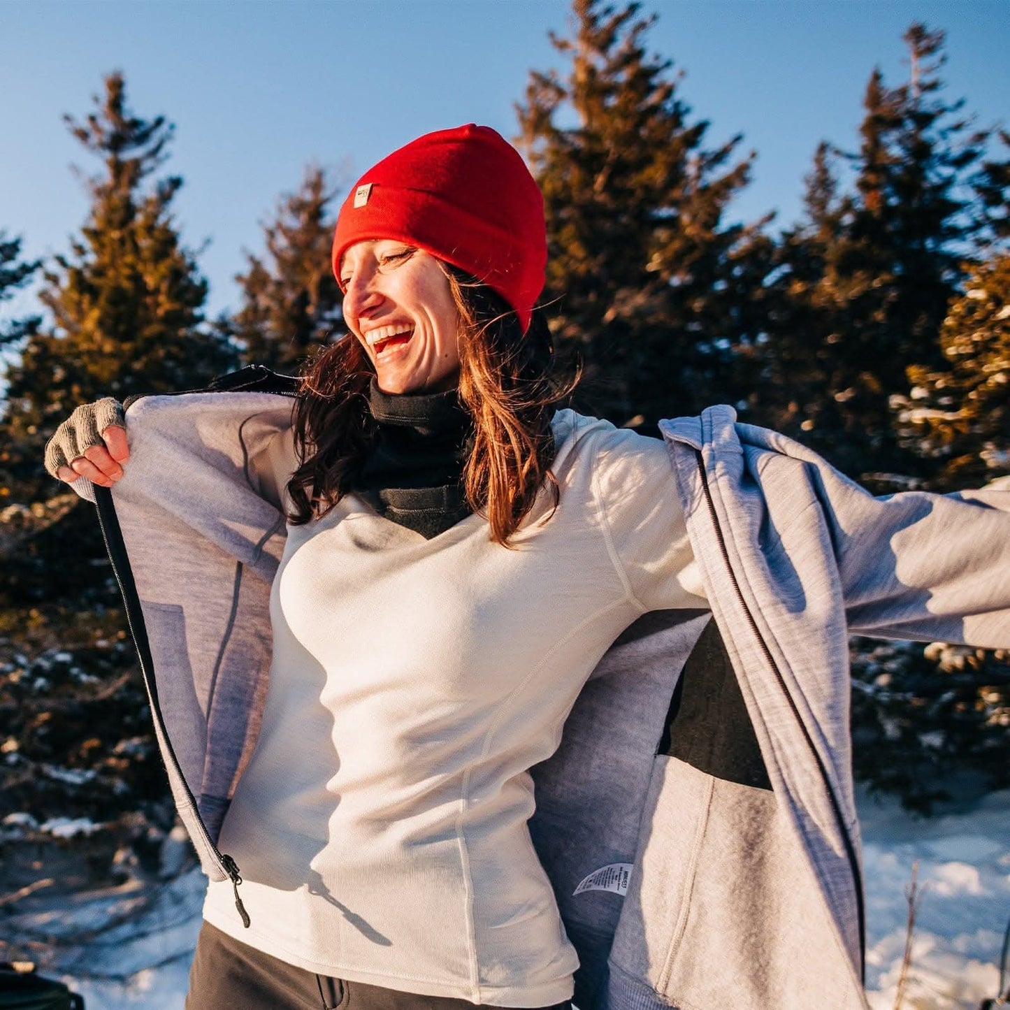 Minus33 Midweight - Ossipee Women's Crew 100% Merino Wool