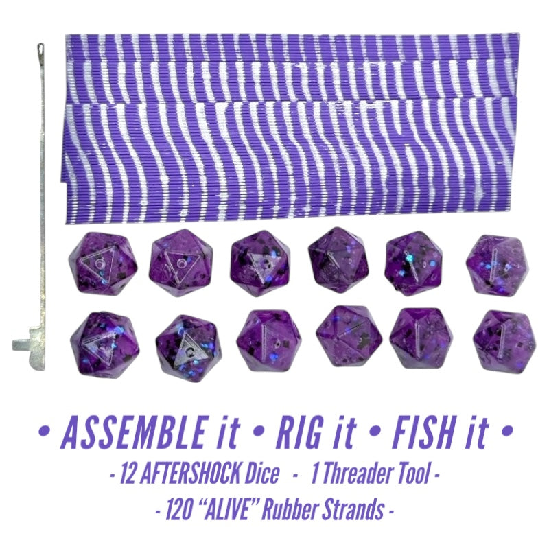 Invinci Core AFTERSHOCK DIY Pack - (Fuzzy Dice Baits)