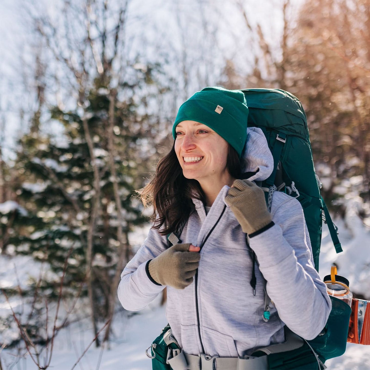 Minus33 Expedition - Women's Brushed Wool Hoodie Kodiak Fleece