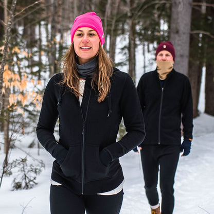 Minus33 Expedition - Women's Brushed Wool Hoodie Kodiak Fleece