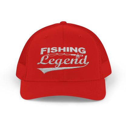 Texas Rigged Tees Fishing Legend — Embroidered Baseball Cap