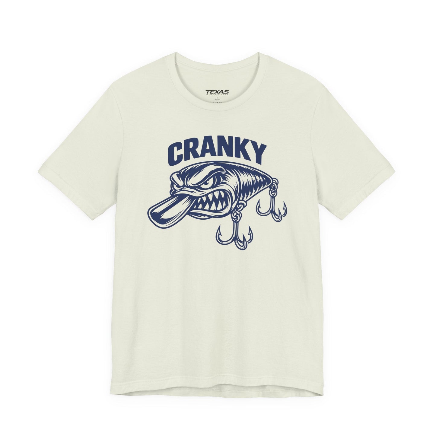 Texas Rigged Tees Cranky — Unisex Cotton Tee