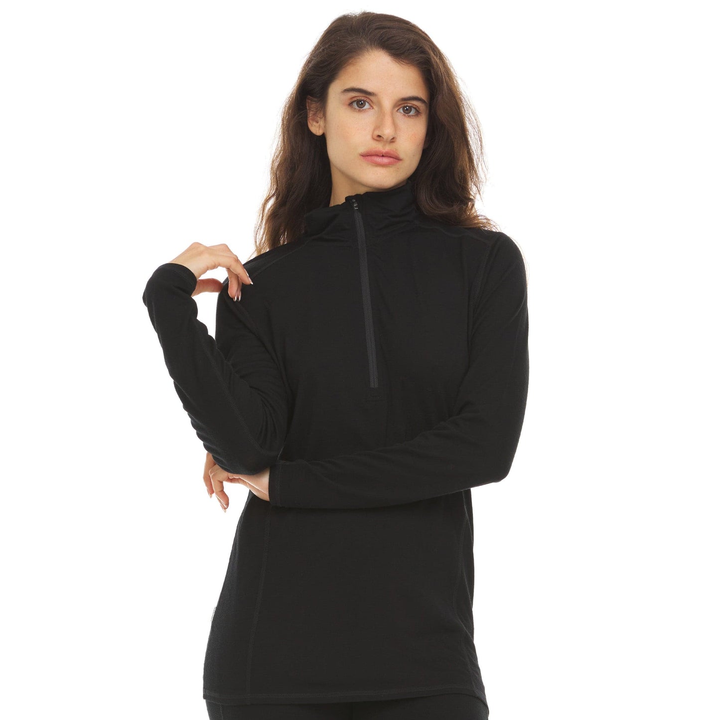Minus33 Micro Weight - Women's Wool 1/4 Zip Woolverino