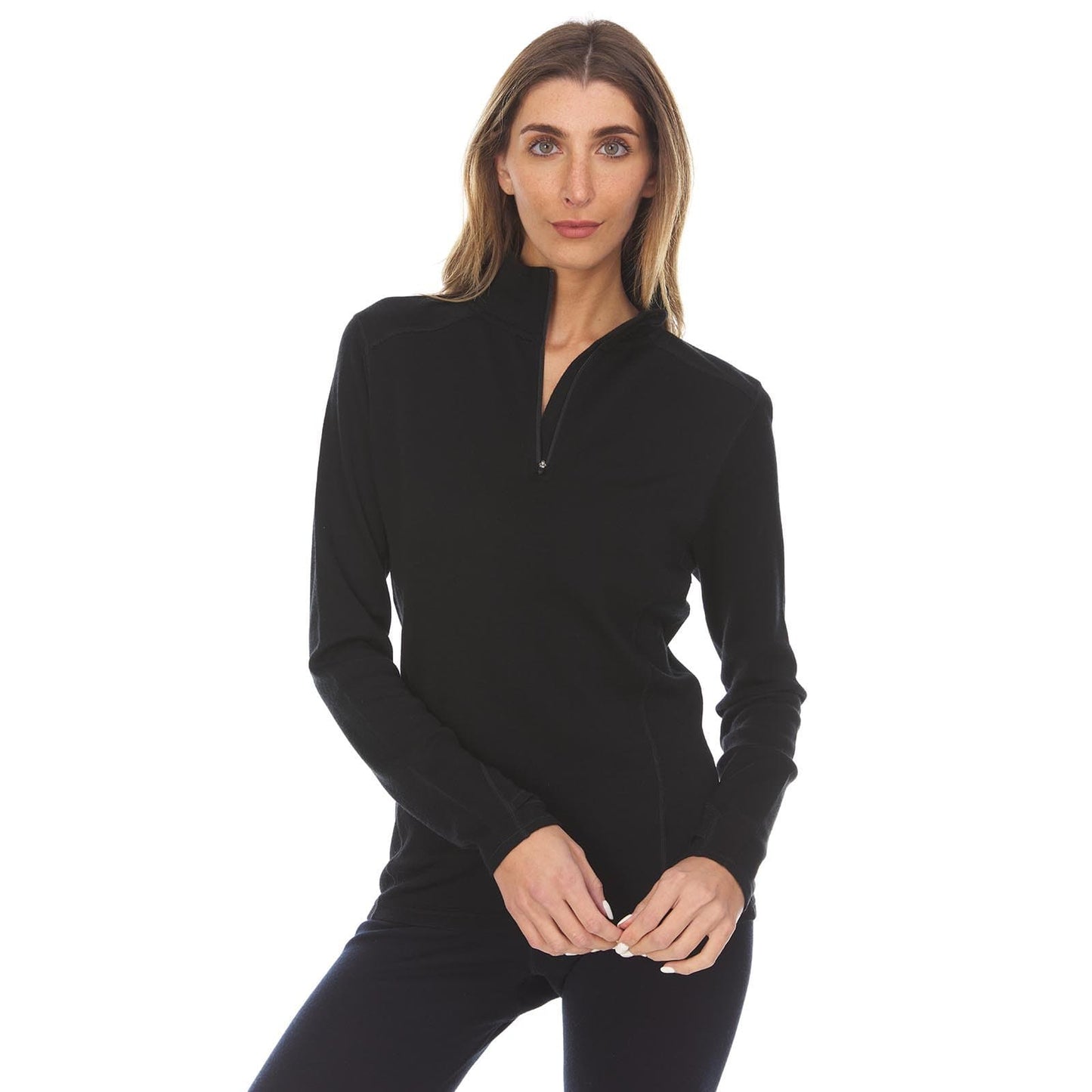 Minus33 Midweight - Sequoia Women's 1/4 Zip 100% Merino Wool