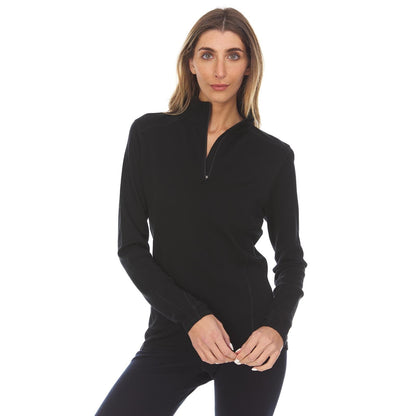 Minus33 Midweight - Sequoia Women's 1/4 Zip 100% Merino Wool