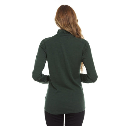 Minus33 Midweight - Sequoia Women's 1/4 Zip 100% Merino Wool