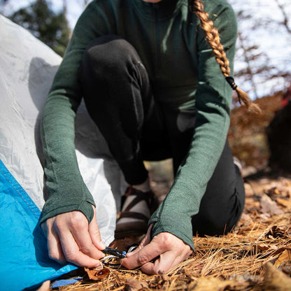 Minus33 Midweight - Sequoia Women's 1/4 Zip 100% Merino Wool